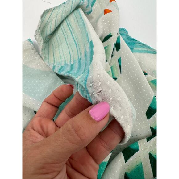 Temperley London Apreol Sun Shade Faux Wrap Dress - Picture 7 of 9